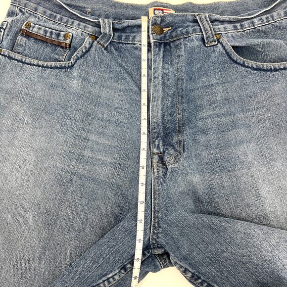 Vintage Phat Farm Mens 100% Cotton Denim Jean Shorts Size 42 - Picture 5 of 9